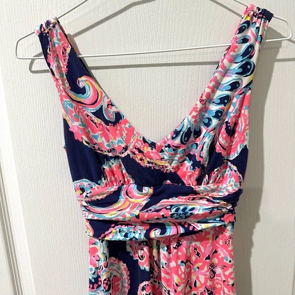 Lilly Pulitzer Sloane Maxi Dress in Paisley Halibut Print - Picture 6 of 10